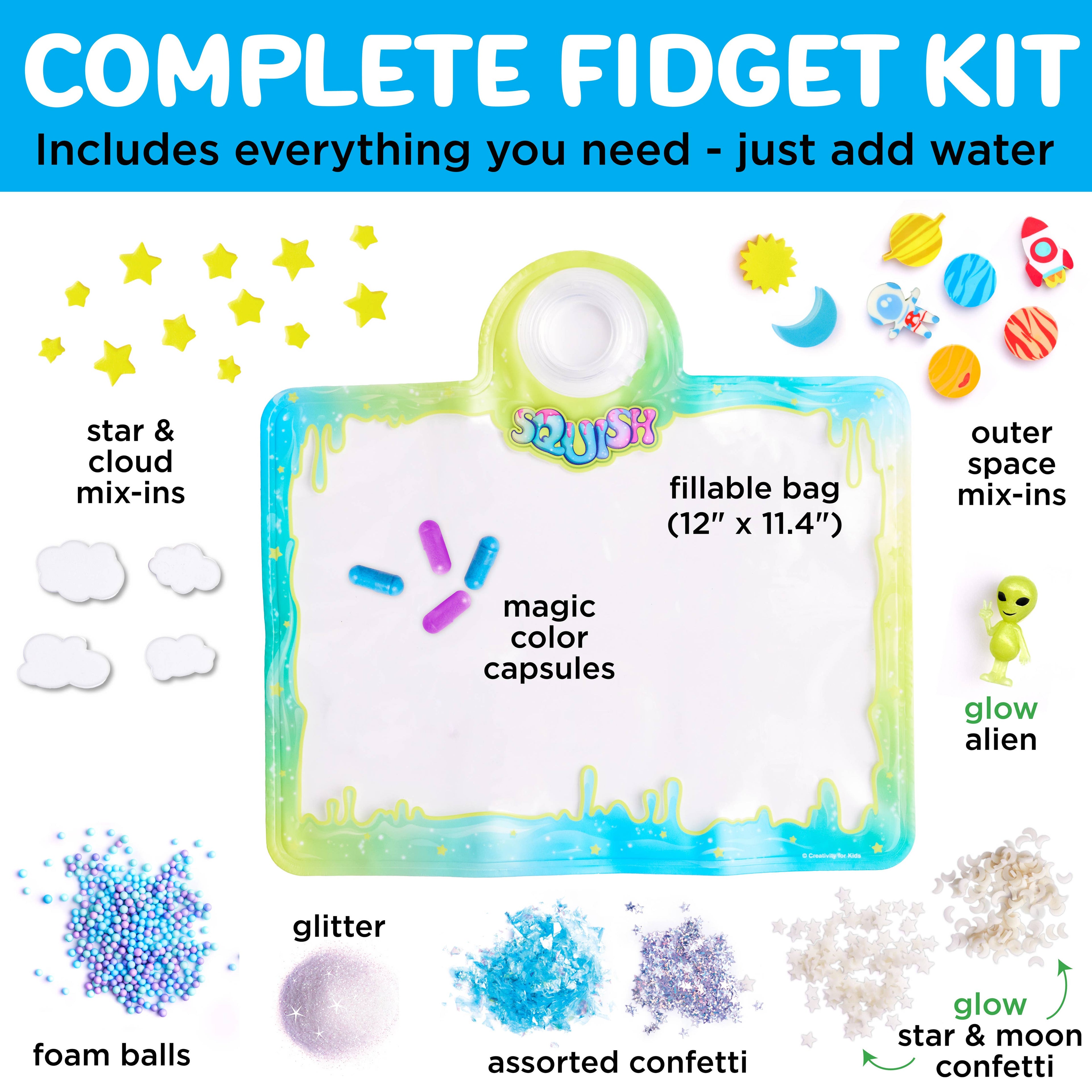 DIY Super Squish Fidget Bag Craft Kit