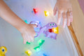 Under The Sea Sensory Glo Cubes and Tools