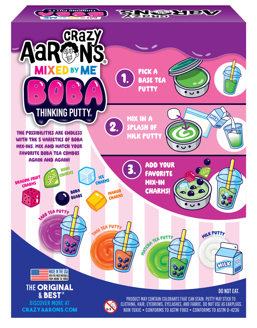 Boba Thinking Putty Mixed by Me Kit