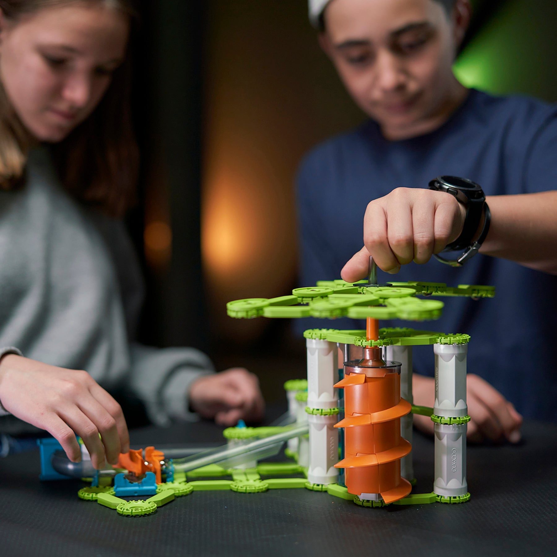 Mechanics Gravity Construction Elevator Curcuit Set