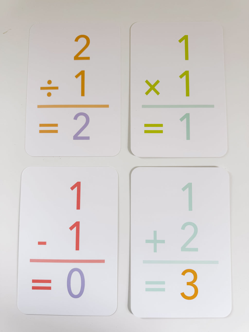 Math Flashcards Bundle
