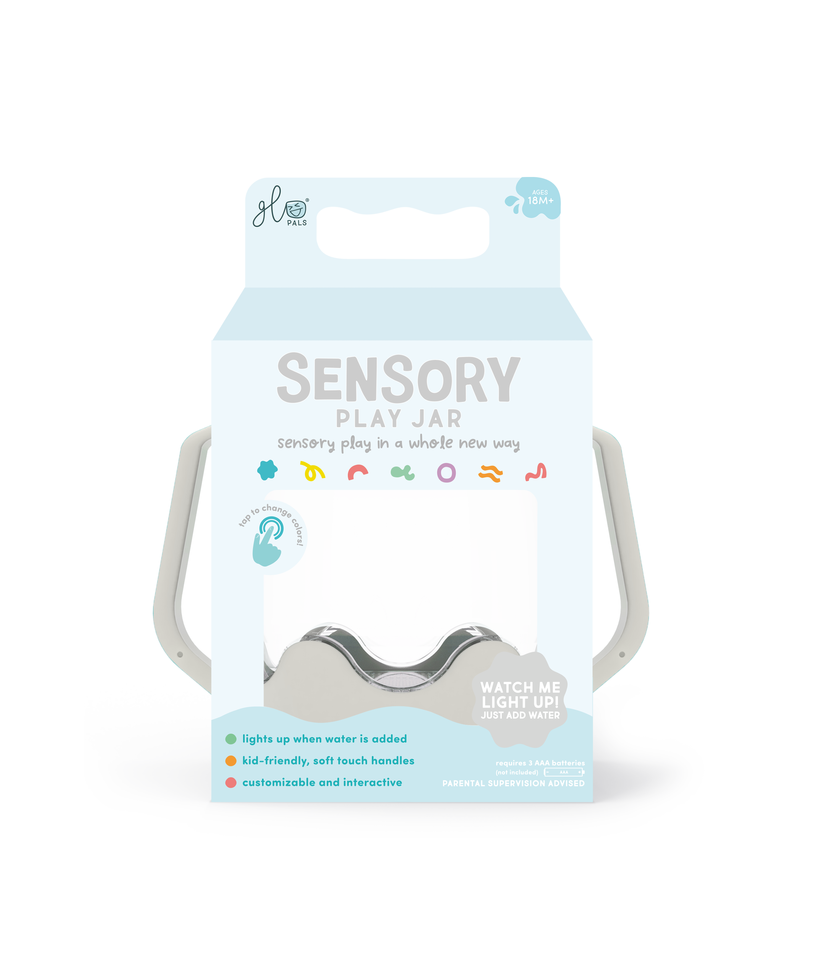 Sensory Play Jar + Outer Space Fun Filler
