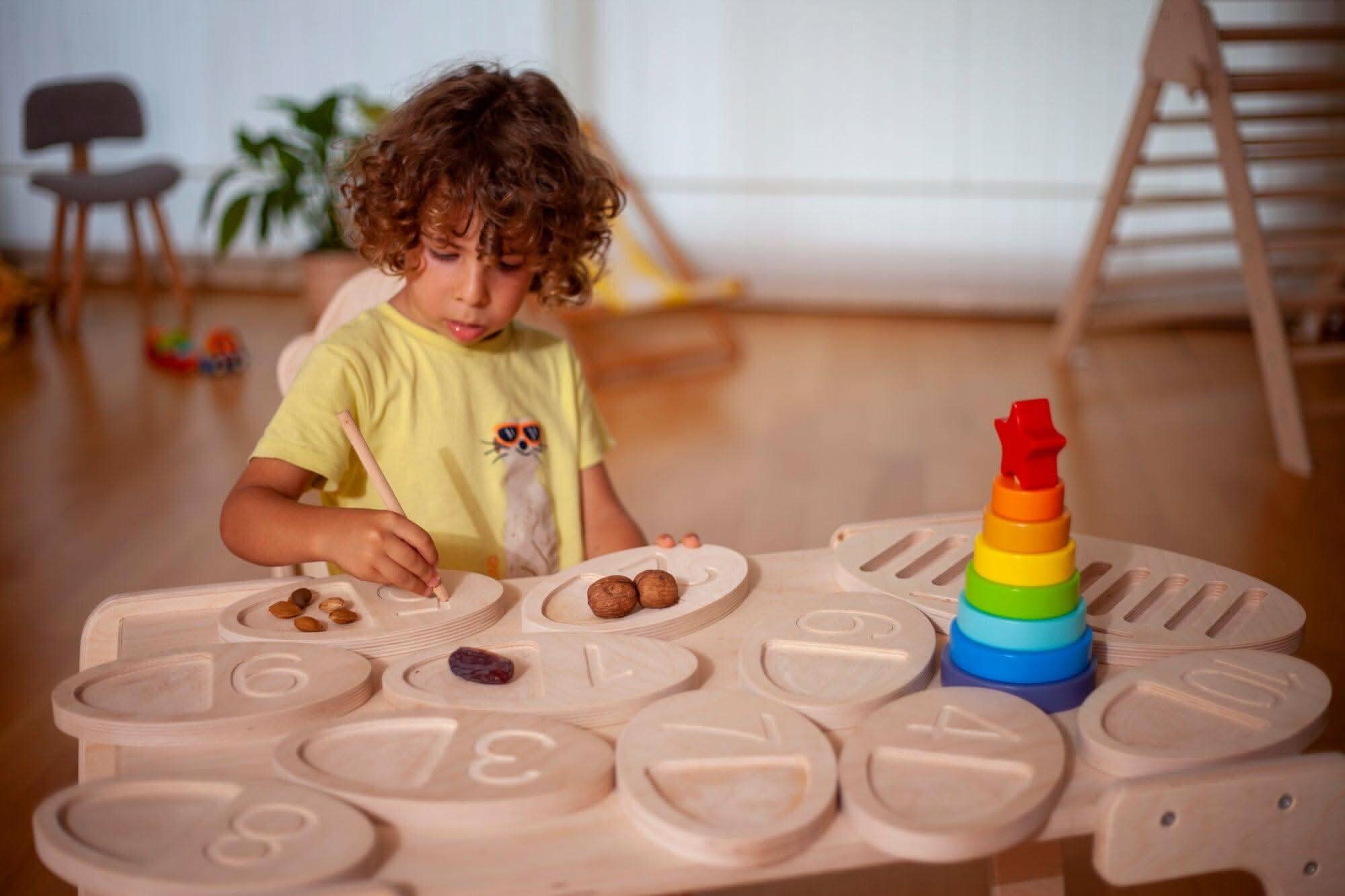 PreK+ Wooden Tracing Board