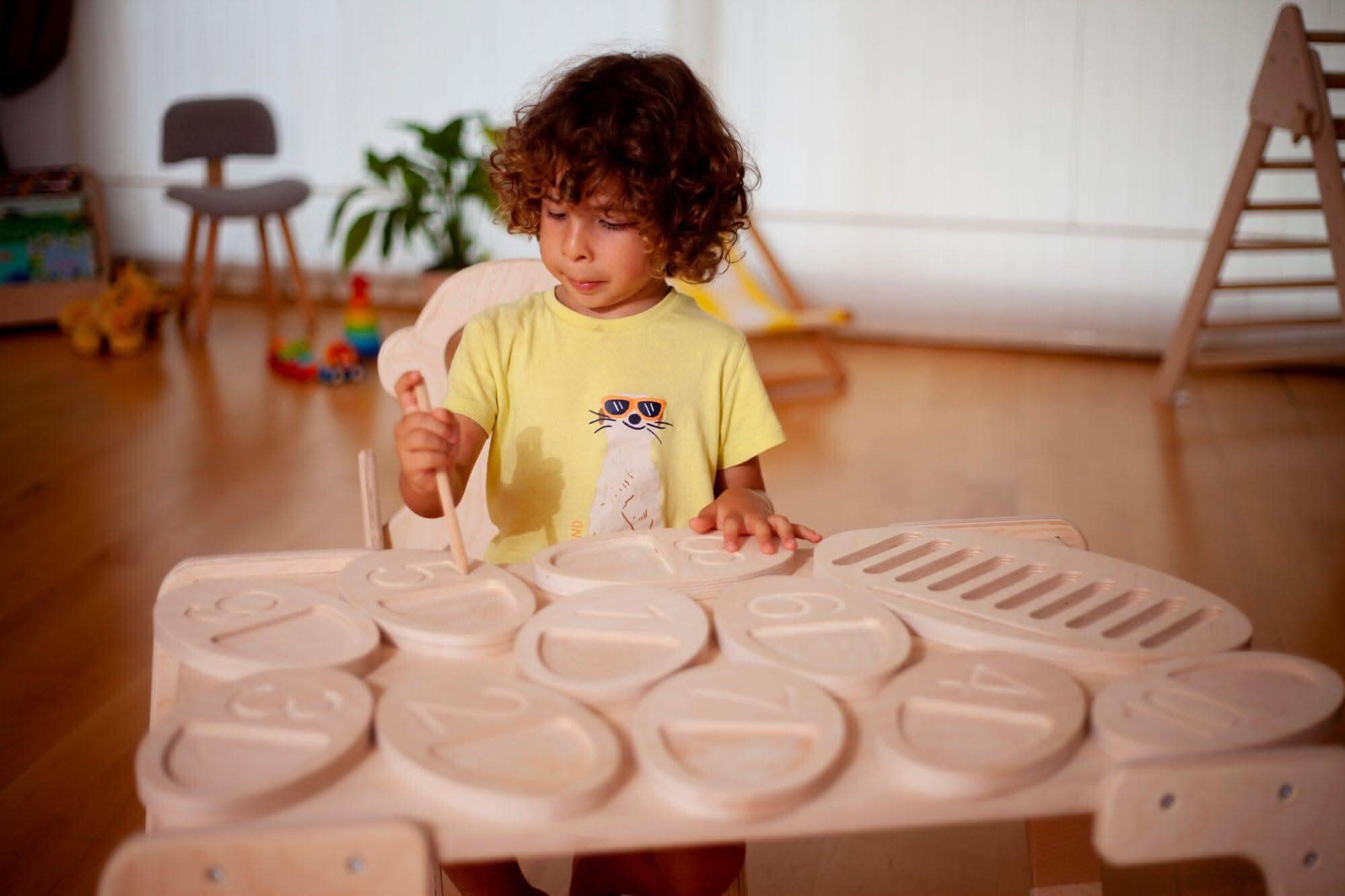 PreK+ Wooden Tracing Board
